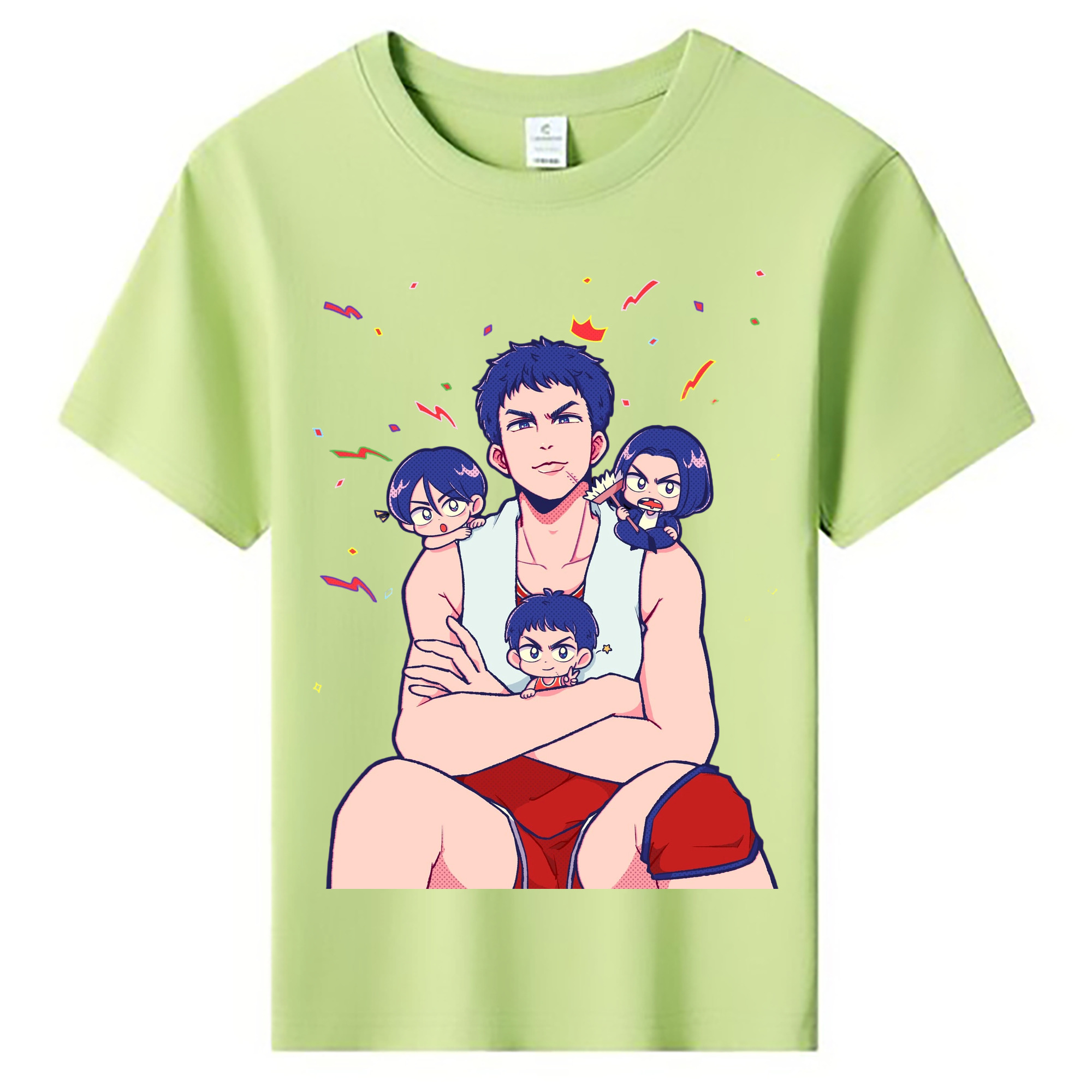 （画像用） SLAM DUNK／スラムダンク 綿100％キッズTシャツ（フロントプリント）
